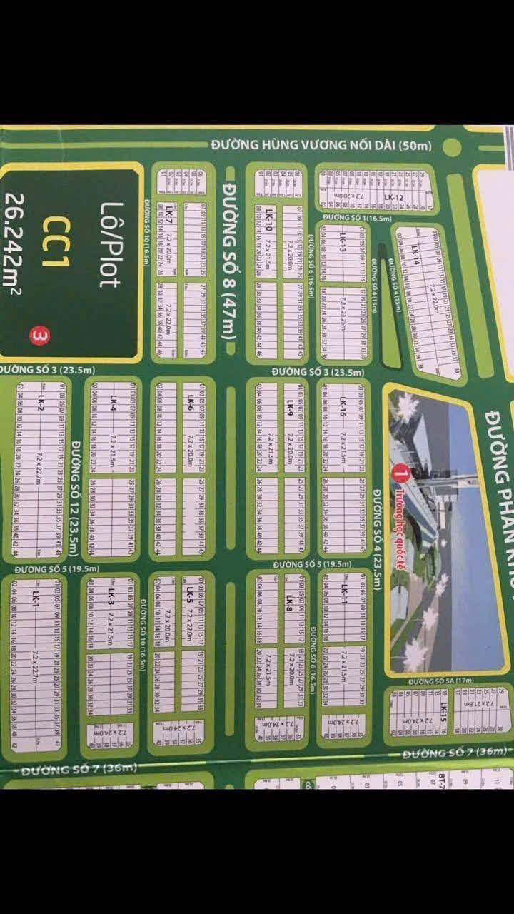 Đất nền Green City Đồng Tâm 163m² giá 4.4 tỷ - Vị trí đắc địa, đầu tư sinh lời!