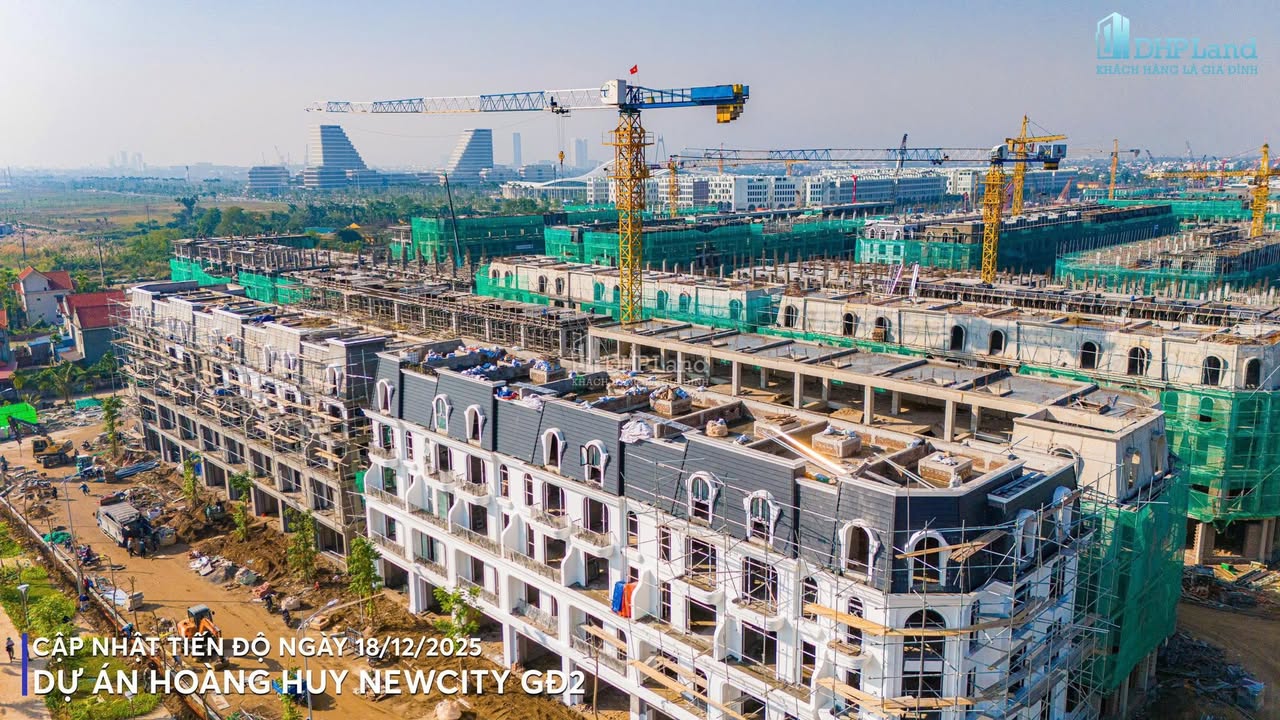 Shophouse Hoàng Huy New City Hải Phòng 90m² giá 9.2 tỷ - Cơ hội đầu tư không thể bỏ lỡ!