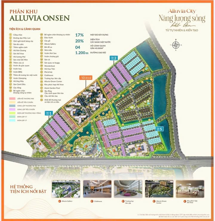 Nhà phố Alluvia City Văn Giang 120m² giá 19.979 tỷ - Đối diện trường học!
