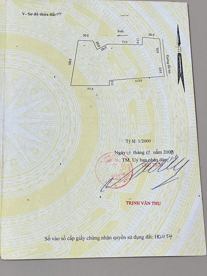 Đất nền Sơn Mỹ, Hàm Tân 15.000m² giá 1.3 tỷ - Cơ hội đầu tư tuyệt vời!