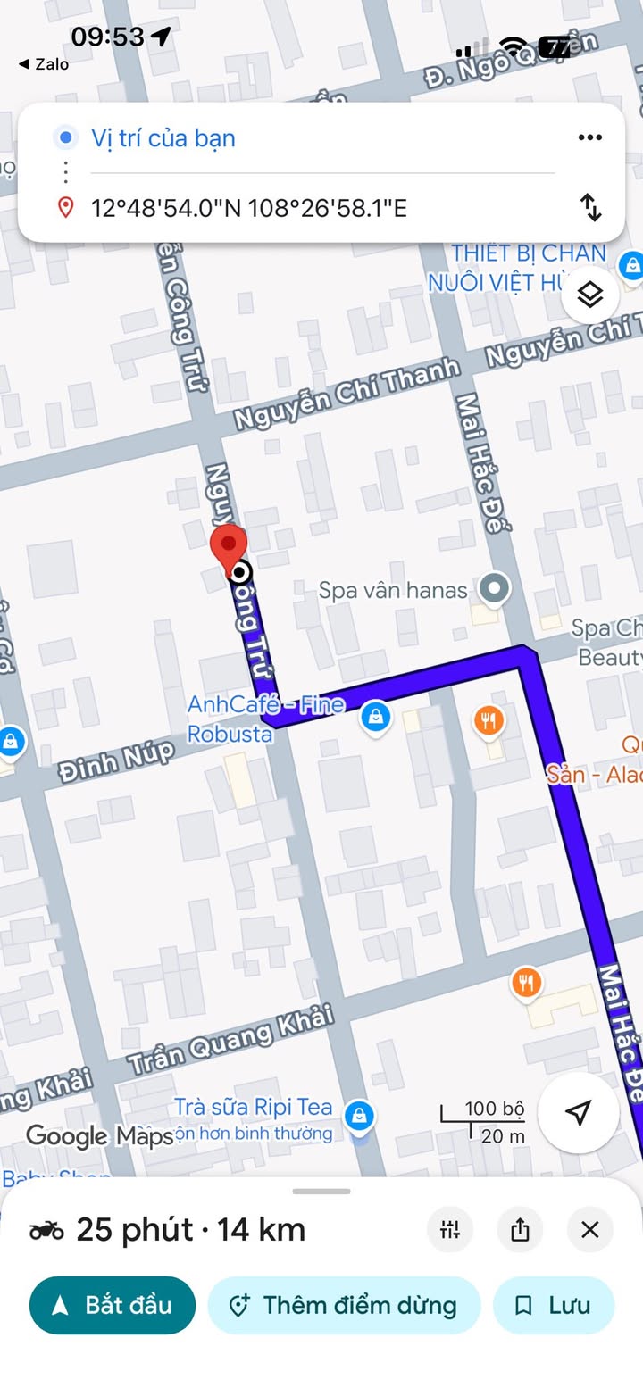 Đất nền đường Nguyễn Công Trứ, Ea Kar, 60m² - Sổ đỏ chính chủ, giá chỉ 750 triệu