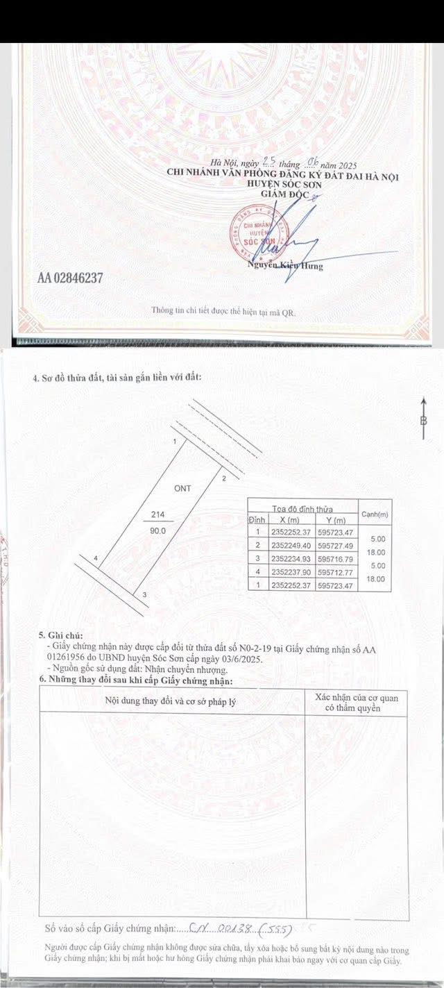 Đất nền Khu Dân Cư Tăng Long, Đa Phúc, 90m² - Giá mềm cho nhà đầu tư thông minh!