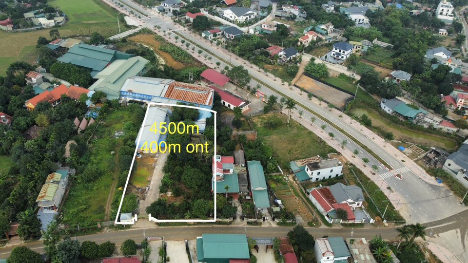 Đất nền 4500m² tại Nhuận Trạch, Lương Sơn - Giá chỉ 50.65 tỷ, mặt tiền 30m!