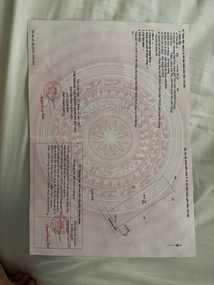 Đất nền Thái Hòa Tân Uyên 748m² giá 9 tỷ - Thương lượng trực tiếp chính chủ!