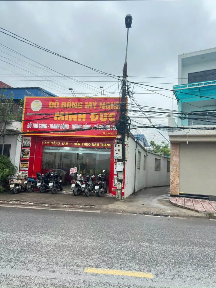 Nhà mặt tiền đường Vũ Hữu Lợi, Nam Định 263m² - Lô góc 2 mặt tiền!