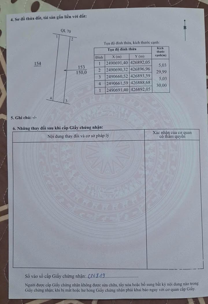 Đất thổ cư Phong Hải, Lào Cai 150m² giá 700 triệu - Tiềm năng sinh lời cao!