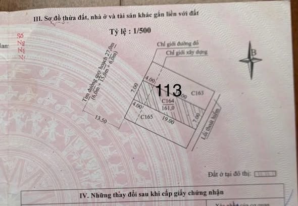 Đất mặt tiền đường Hồ Nghinh, Sơn Trà 161m² - Cơ hội đầu tư hấp dẫn!