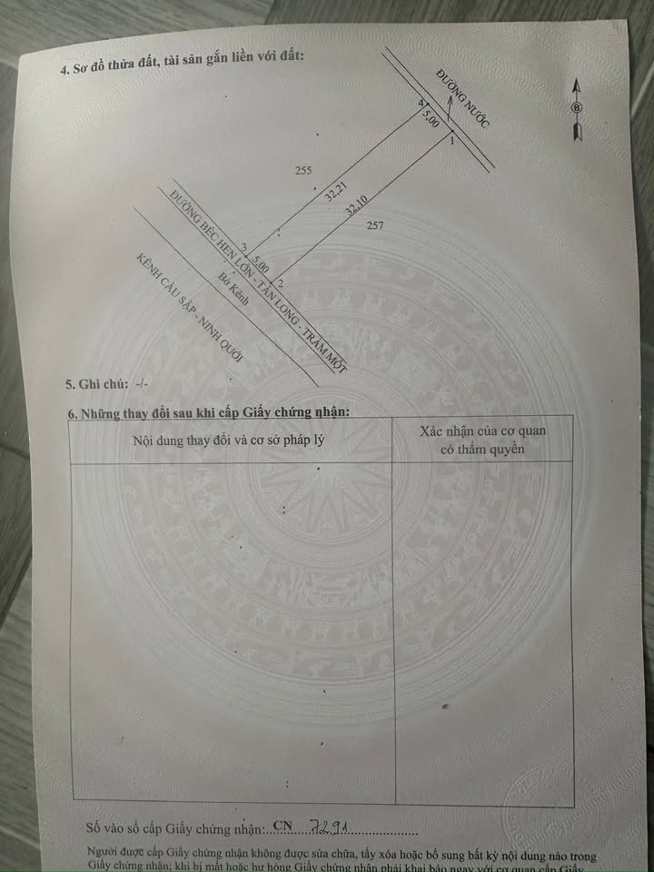 Đất nền Tân Long, Bạc Liêu 160.5m² giá 300 triệu - Đầu tư sinh lời ngay lập tức!