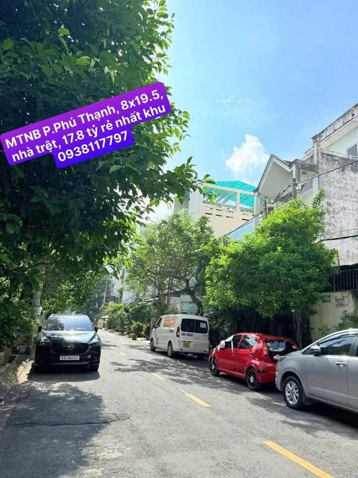 FrontHouse đường Quách Đình Bảo, Phú Thạnh 156m² giá 17.8 tỷ - Cơ hội đầu tư tuyệt vời!