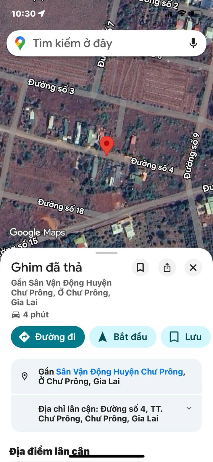 Đất thổ cư đường 17, Chư Prông 125m² giá 600 triệu - Hướng Bắc, pháp lý rõ ràng!