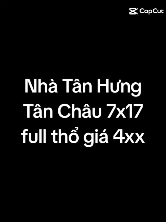 Nhà Tân Hưng, Tân Châu 119m² giá 400 triệu - Đường ô tô vào tận nơi!