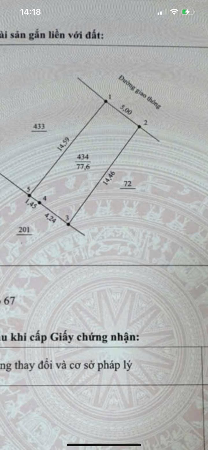 Đất thổ cư Khu 6A, Nông Trang, 78m² giá 3 tỷ - Đầu tư sinh lời ngay!