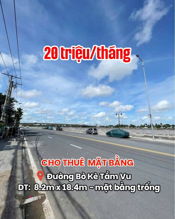 Cho thuê mặt bằng đường Tầm Vu, Cần Thơ 150m² - Địa điểm lý tưởng cho kinh doanh!