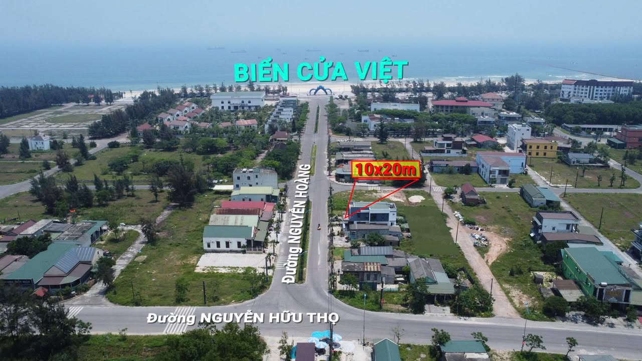 Đất nền Bãi tắm Cửa Việt 200m² giá thỏa thuận - Sổ hồng chính chủ