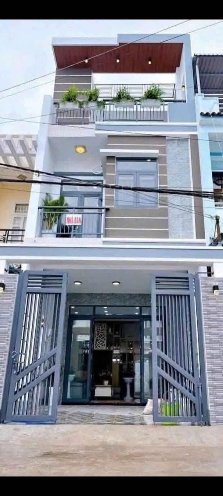 Nhà phố 1 trệt 1 lầu đường Hưng Nhơn, Bình Chánh 100m² giá 1.857 tỷ - Dọn vào ở ngay!