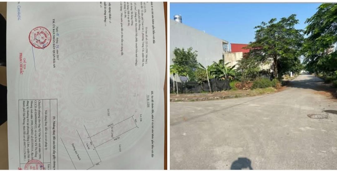 Đất nền Tràng Cát 67m² giá 3.623 tỷ - Vị trí đẹp, sẵn sàng đầu tư!