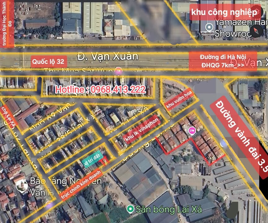 Đất tái định cư Kim Chung, Hoài Đức 67m² giá chỉ từ 1.7 tỷ - Vị trí đắc địa cho kinh doanh