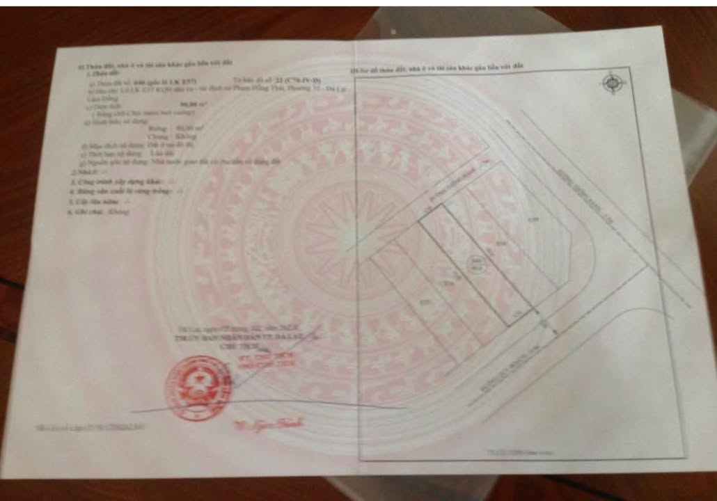 Bán đất 2 mặt tiền Phạm Hồng Thái, Đà Lạt 90m² giá 10.497 tỷ - Pháp lý rõ ràng!