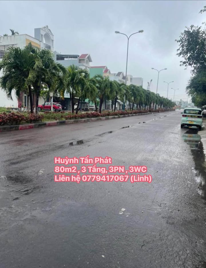 Nhà mặt tiền Huỳnh Tấn Phát, Quy Nhơn 80m² giá 6 tỷ - Cơ hội vàng cho gia đình bạn!