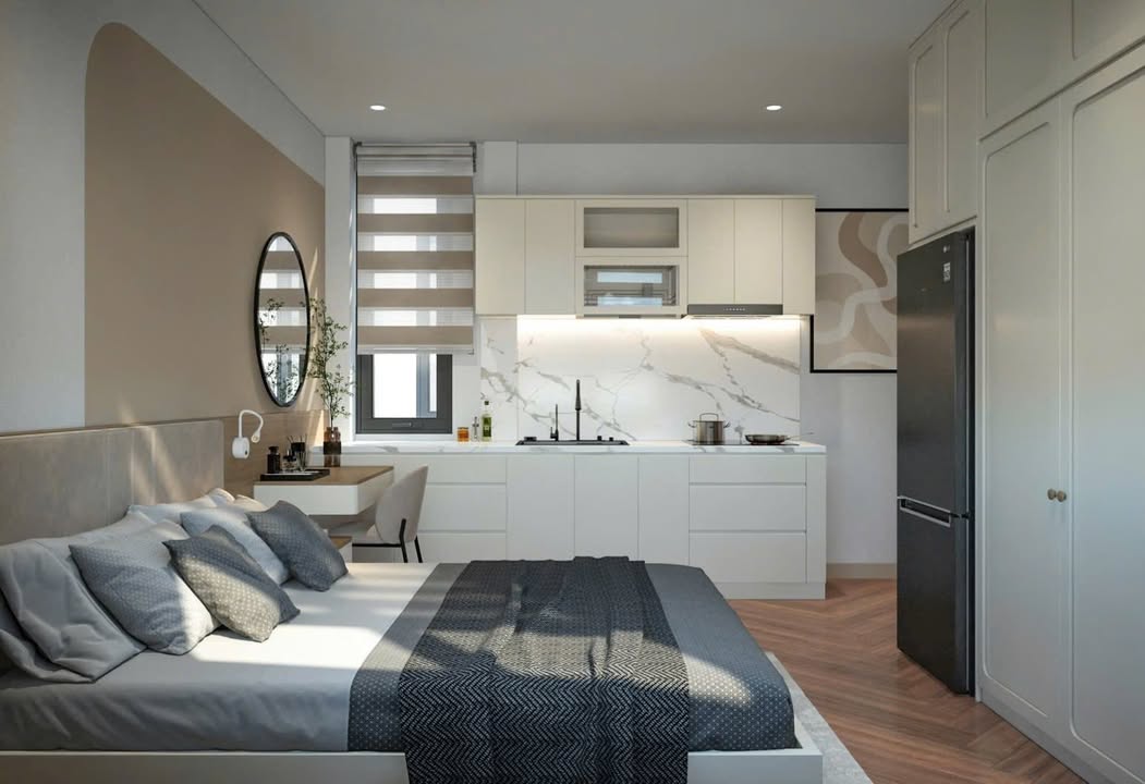 Căn hộ cho thuê mặt tiền đường Dương Bá Trạc quận 8 - Tiện nghi, thuận lợi di chuyển!