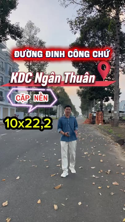 Đất nền đẹp Đinh Công Trứ, KDC Ngân Thuận 222,5m² giá 6 tỷ - Đầu tư sinh lời bền vững!