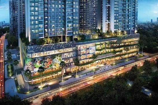 Căn hộ 2PN Estella Heights quận 2, 100m² giá 13.5 tỷ - View thoáng mát