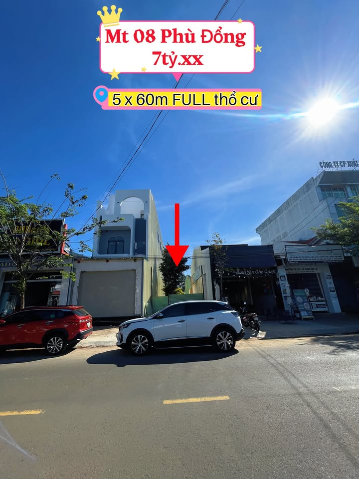Đất nền mặt tiền đường Phù Đổng, Pleiku 300m² giá 7 tỷ - Cơ hội đầu tư hiếm có!