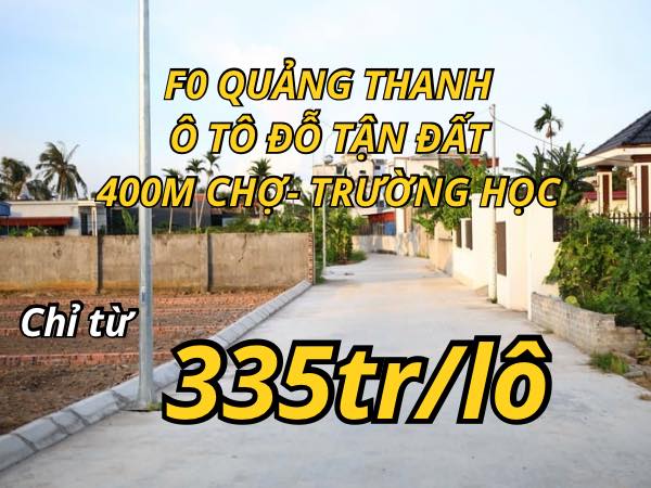 Đất nền Lê Ích Mộc, Thủy Nguyên 60m² giá chỉ 335 triệu - Đầu tư lý tưởng!