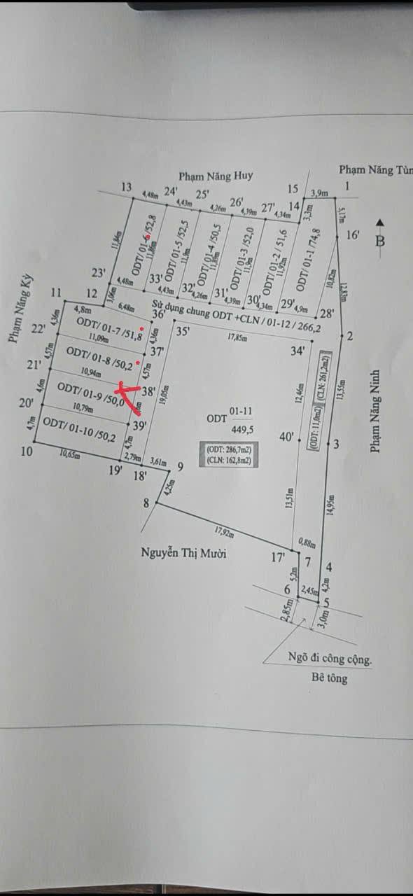 Đất nền Hòa Nhất, Đặng Cương, An Dương 50m² giá 1.2 tỷ - Sổ đỏ chính chủ!