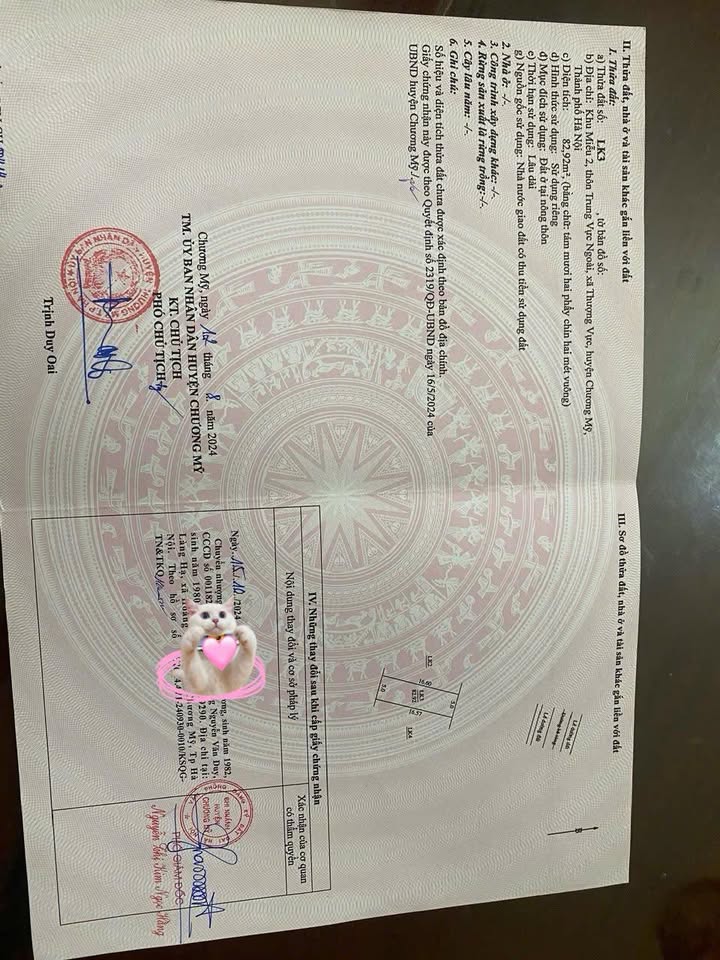 Đất đấu giá 82m² tại Chương Mỹ - Cơ hội đầu tư hấp dẫn!