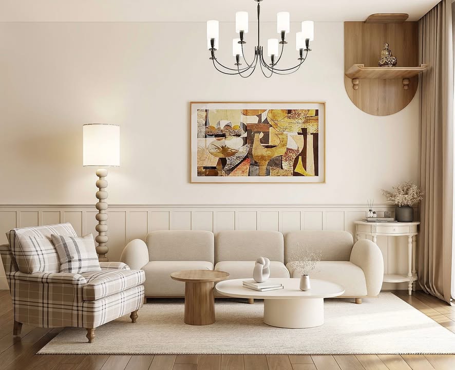 Căn hộ Vinhomes Grand Park Thủ Đức 91m² - Thiết kế Farmhouse ấm áp, đầy đủ nội thất