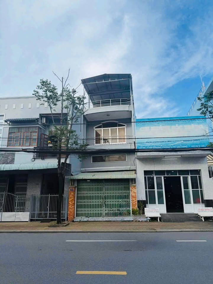 Nhà mặt tiền Lê Hồng Phong, Sóc Trăng 137m² - Vị trí trung tâm, đầu tư sinh lợi!