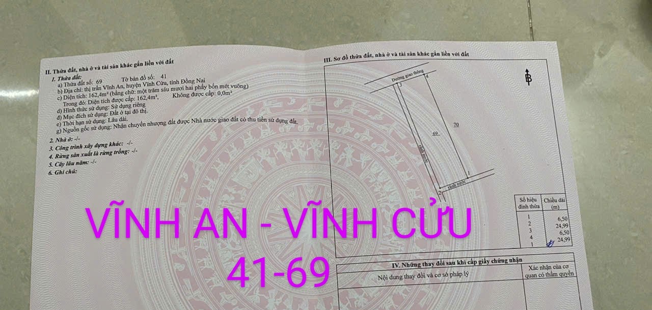 Lô đất thổ cư 162m² tại Khu Du Lịch Đảo Ó - Giá chỉ 920 triệu!