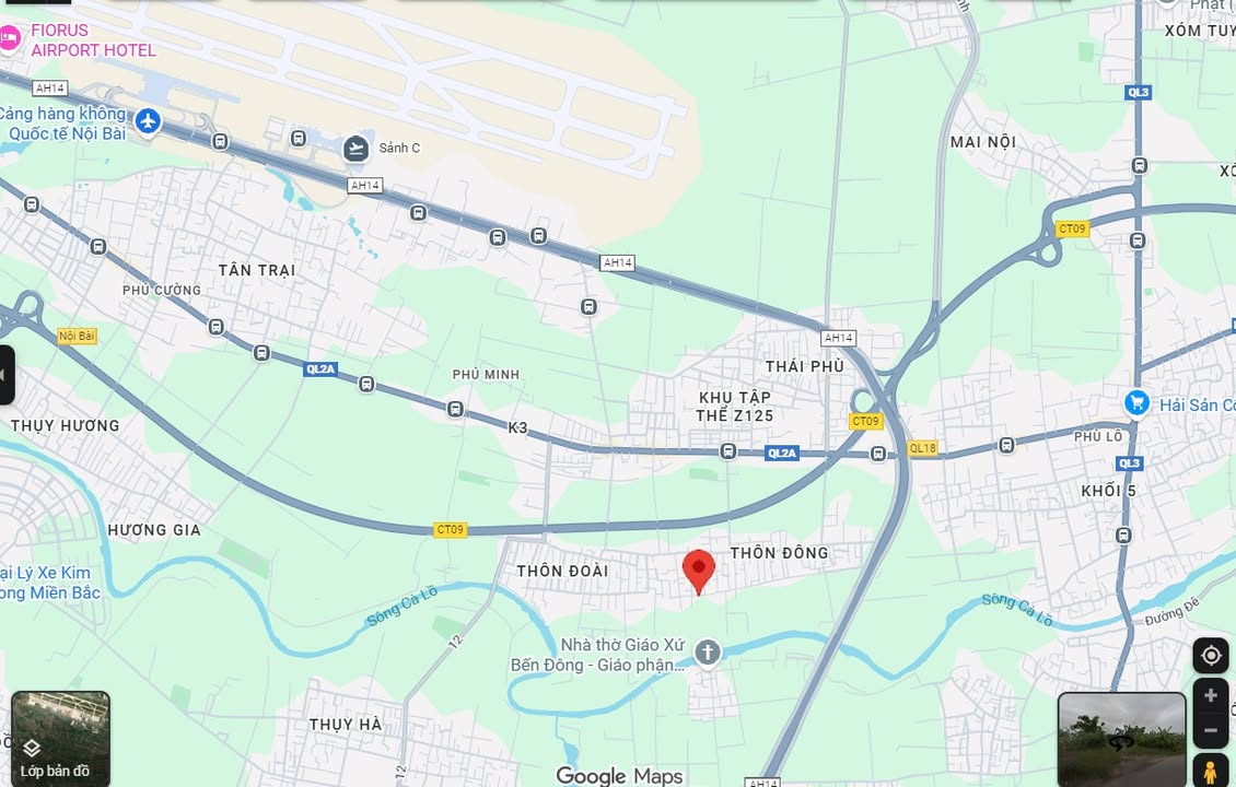 Kho/xưởng cho thuê 400m² tại Sóc Sơn - Gần sân bay Nội Bài, đường vào thuận tiện!