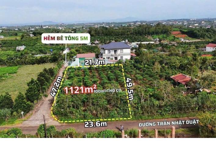 Đất nền Bảo Lộc 1156.4m² giá 4.3 tỷ - Cơ hội đầu tư hiếm có!