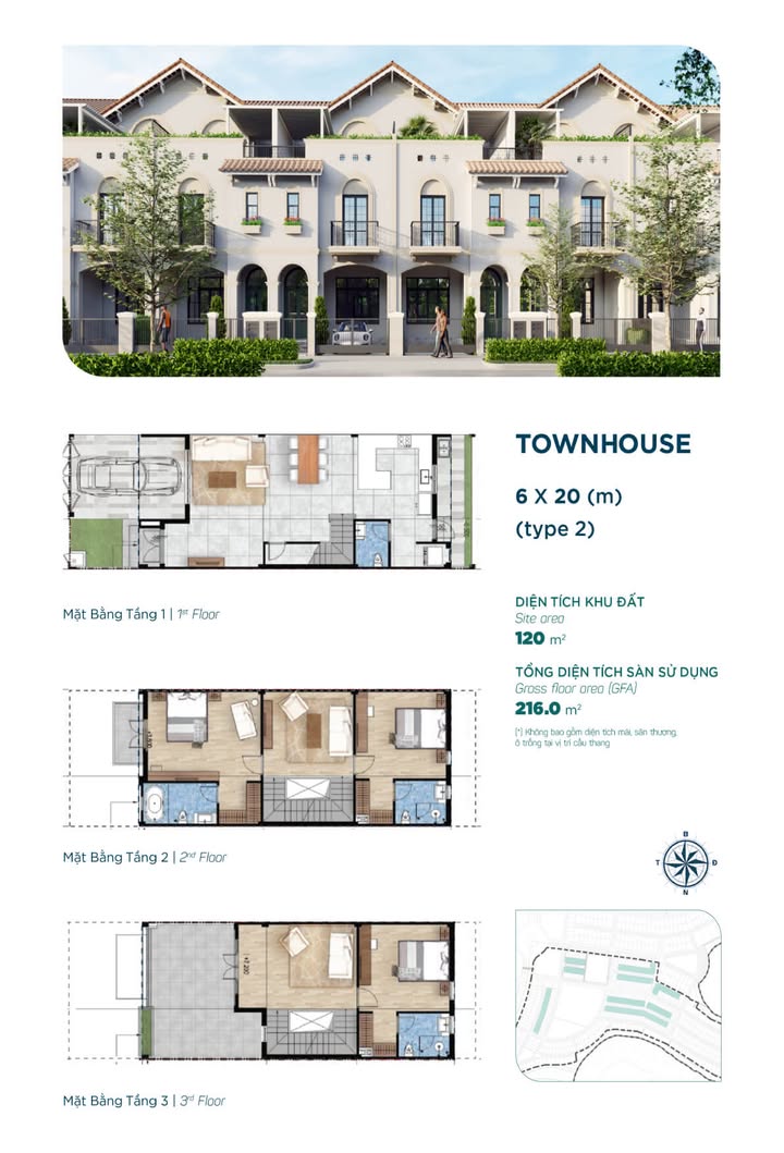 Nhà phố Elite2 Aqua City Biên Hòa 120m² giá 7 tỷ - Đầu tư an toàn, sinh lời cao!