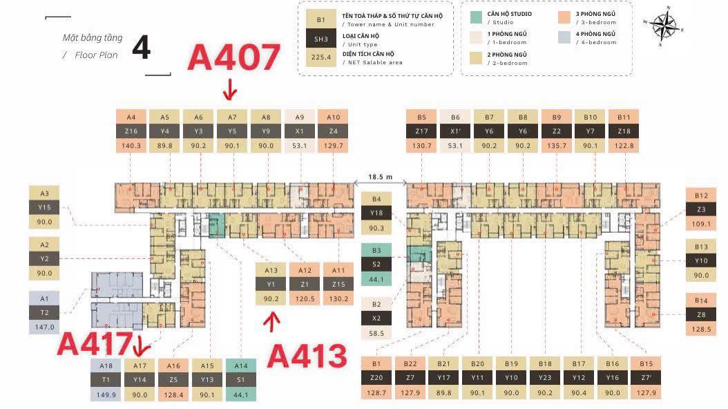 Căn hộ The TEN Midori Park 90m² giá 5.95 tỷ - Chỉ còn 3 căn tầng 4!