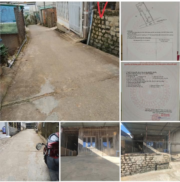 Bán lô đất đường Nguyễn Hữu Cầu, Đà Lạt 109m² giá 3.8 tỷ - Cơ hội đầu tư tuyệt vời!