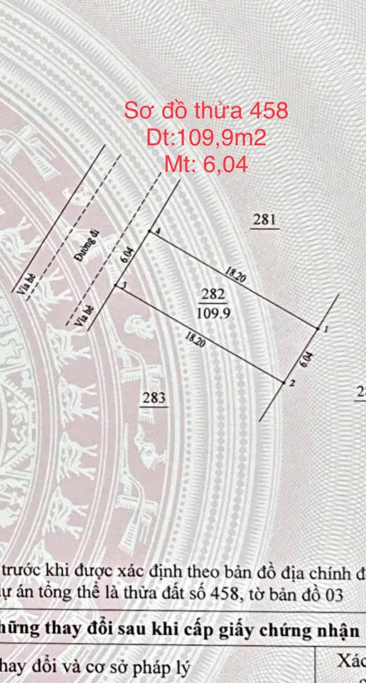Lô đất Di Trạch 109m² giá thỏa thuận - Vị trí kinh doanh đắc địa!