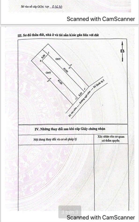 Đất thổ cư 360m² tại Trung Môn, Yên Sơn - Sẵn sàng đầu tư sinh lời!