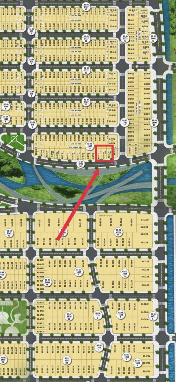 Đất nền Trần Quốc Vượng Đà Nẵng 143m² giá 8 tỷ - Vị trí đắc địa bên kênh sinh thái!