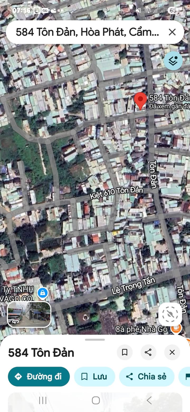 Đất nền K584 Tôn Đản, An Khê 80m² giá 3.1 tỷ - Vị trí đắc địa 2 mặt đường!