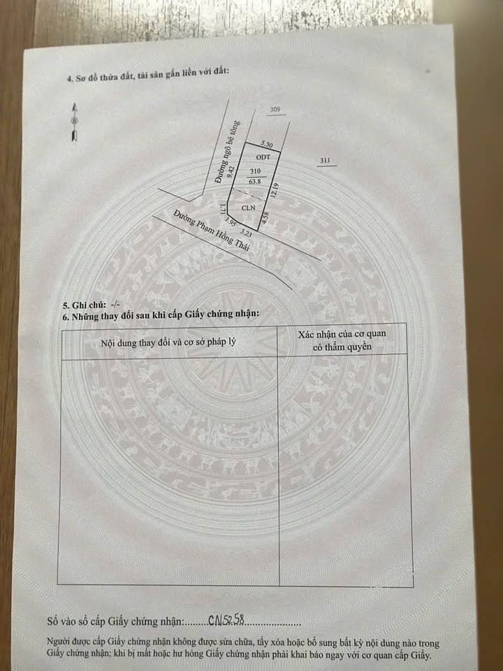 Đất 2 mặt ngõ Phạm Hồng Thái, 60m² chỉ 1.5 tỷ - Gần trường, chợ!