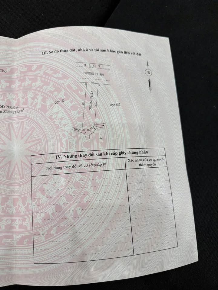 Đất nền mặt tiền TL316 Thanh Sơn 412,5m² giá 2 tỷ - Cơ hội vàng đầu tư!