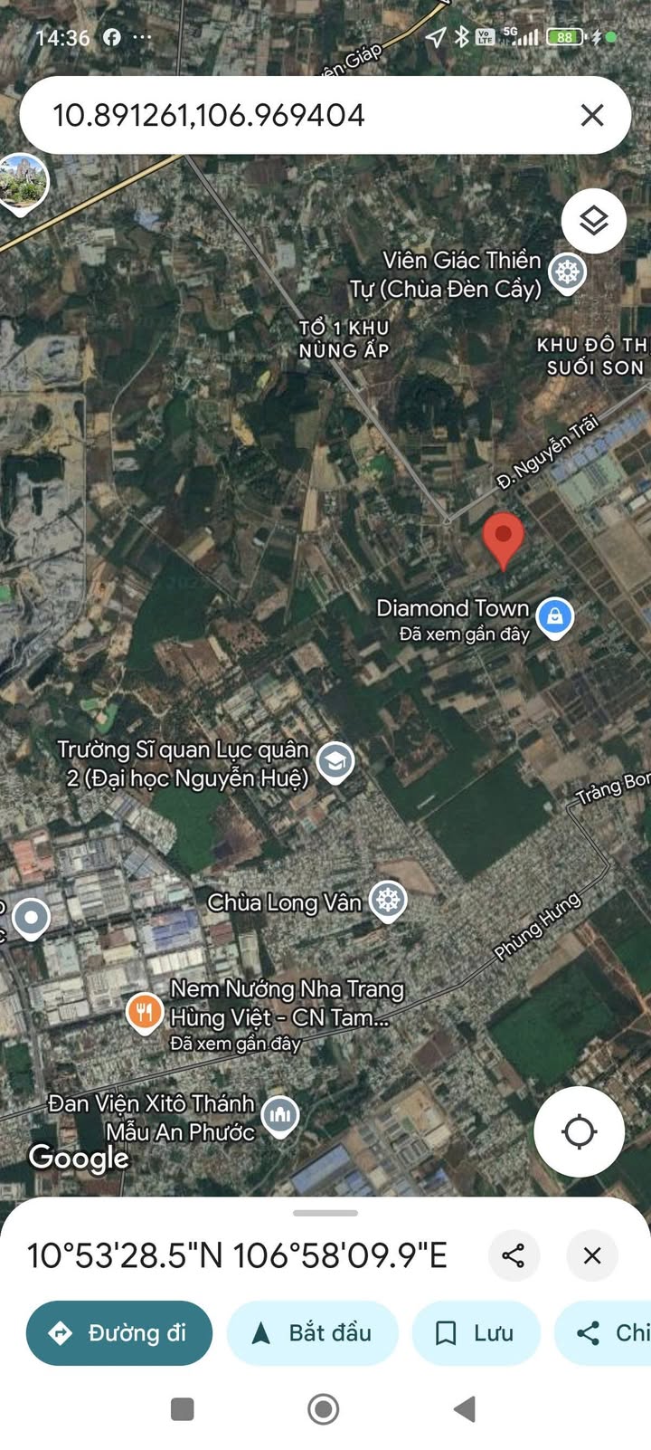 Đất nền Tam Phước, Biên Hòa 132m² giá 1.35 tỷ - Đầu tư sinh lời ngay!