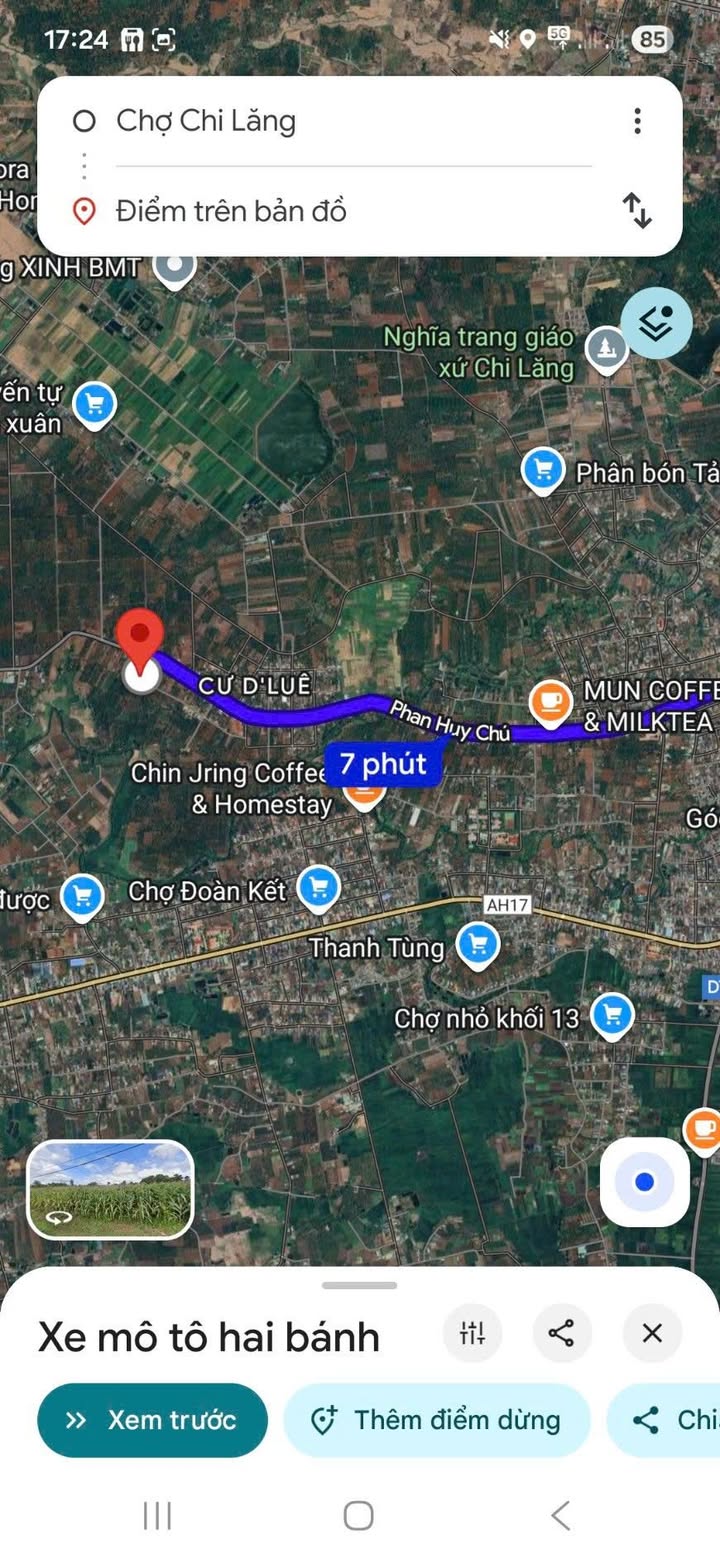 Đất nền Chi Lăng Tịnh Biên 1075m² giá chỉ 500 triệu - Đầu tư sinh lời ngay!