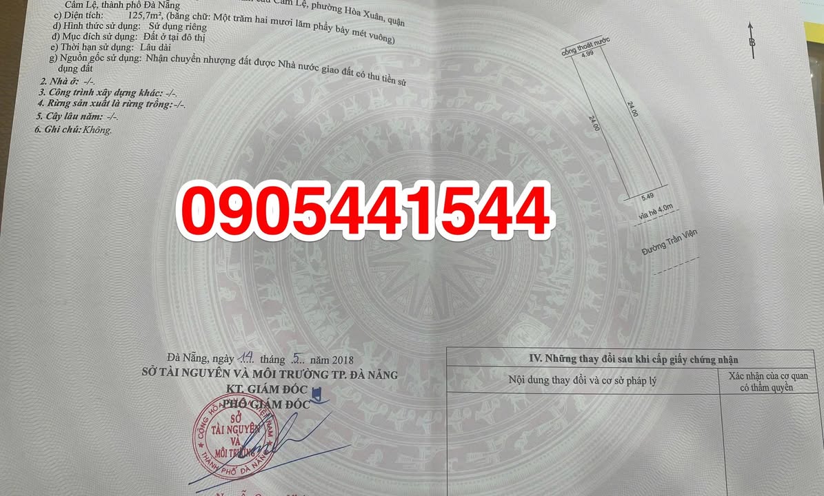 Nhà vườn Trần Viện, Đà Nẵng 125m² giá 5.5 tỷ - Không thể bỏ lỡ!