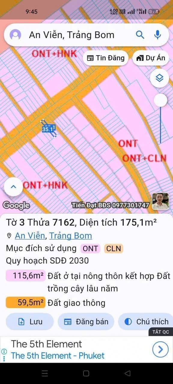 Nhà mặt tiền Trần Vĩnh Lộc Trảng Bom 175m² giá 3.1 tỷ - Vị trí kinh doanh lý tưởng!