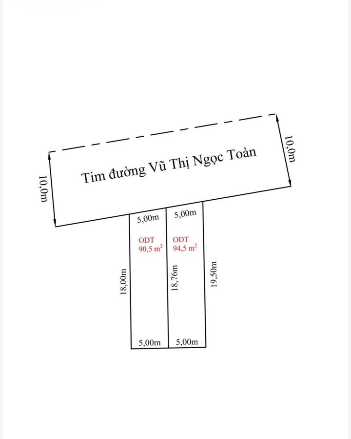 Đất nền Tân Thành, Dương Kinh 185m² giá chỉ 5.665 tỷ - Đầu tư sinh lời ngay!