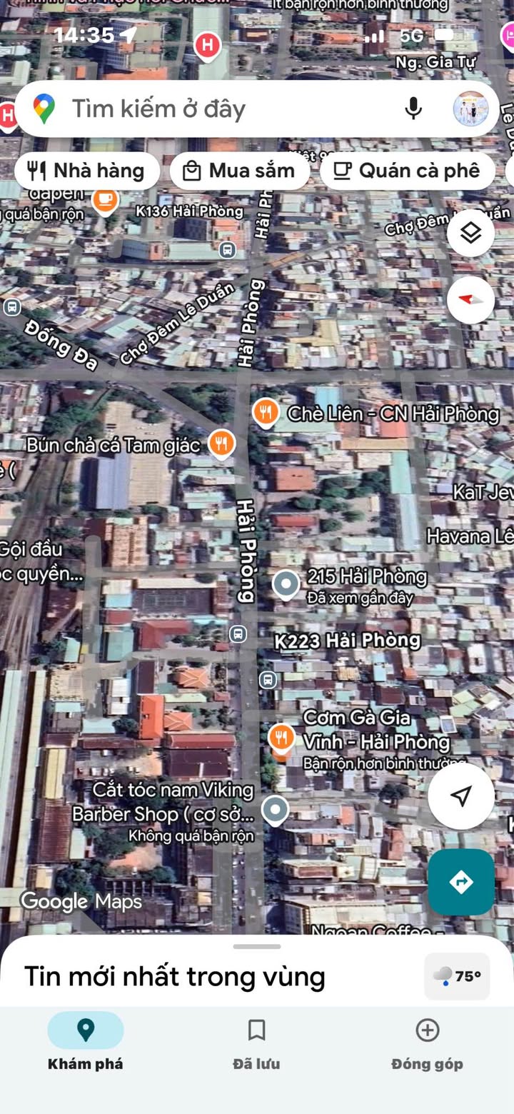 Nhà 3,5 tầng mặt tiền đường Hải Phòng, Đà Nẵng 82m² giá 14.5 tỷ - Đầu tư sinh lời ngay!